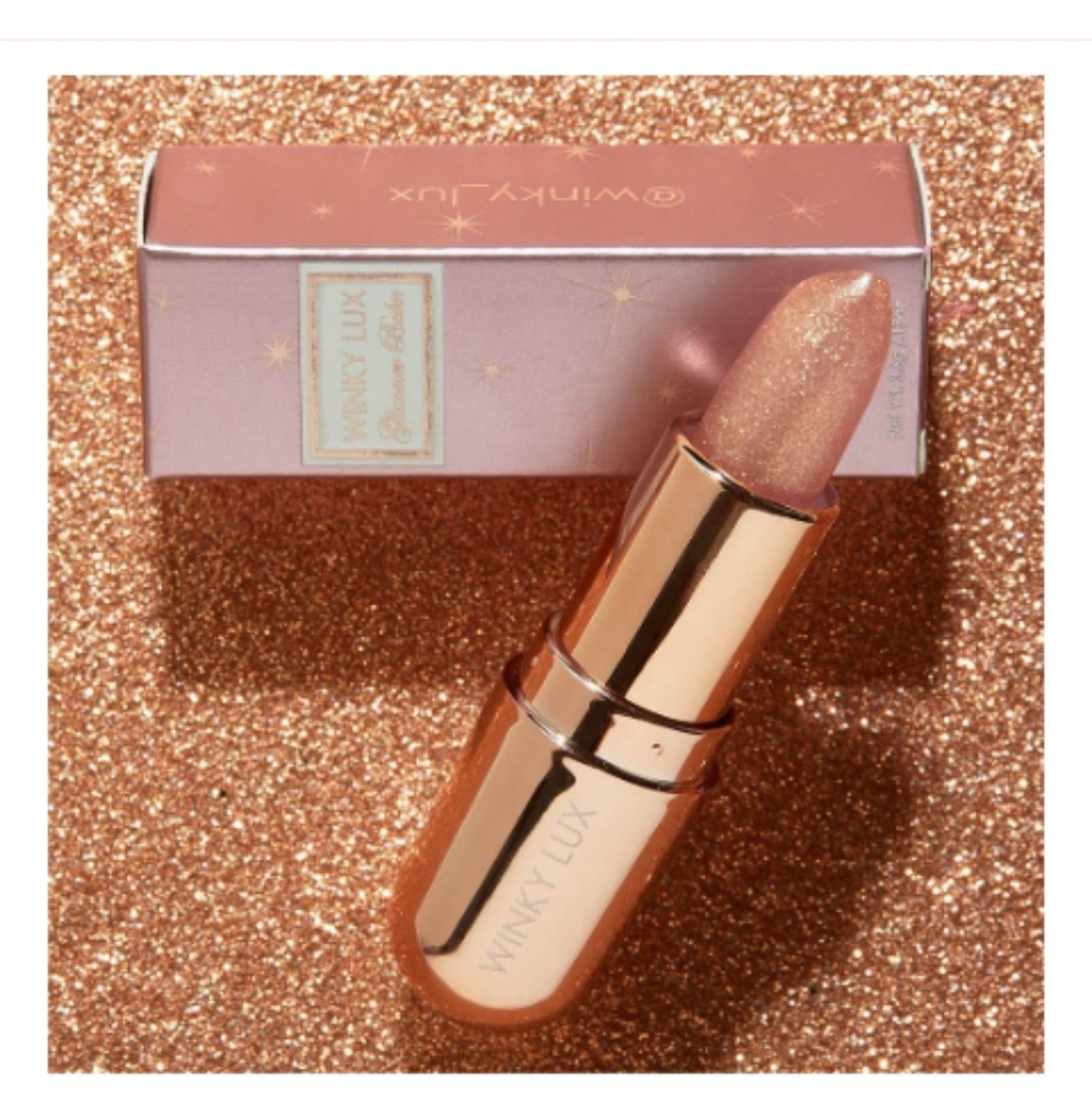Winky Lux Sparkle Lipstick - Shade Rose